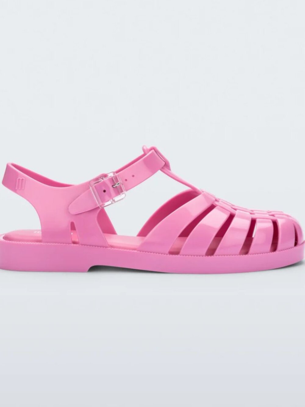 LIKE NEW Melissa Possession Sandal Gloss Pink Women's 7 Jelly Fisherman Sandal - Picture 3 of 13